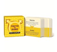 ZoraYorce Verità o dovere per coppie, amanti del gioco di carte, gioco da tavolo, coppie ubriache, gioco di bere, carta, Natale, Halloween, Ringraziamento, regalo