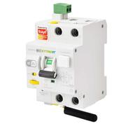 ZOREI Interruttore Magnetotermico Differenziale Smart WIFI,1P+N 230V/400V, Riarmo Automatico, App TUYA, Occupa 3 Moduli DIN (1P+N 32A 30mA 6kA)