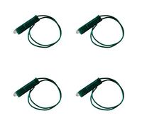 ZOREI Lampada LED Luce Spia 230V 0.5W, Compatibile con Bticino Axolute, Compatibile con Bticino Living Now (4 Pezzi, Verde)