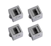 ZOREI Scatola Porta Frutti Da Esterno, Compatibile Con Bticino Matix (4, Custodia 1P IP55 Con Coperchio)