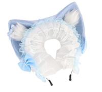 ZORESCOLEO Accessorio per capelli con orecchie di animale, fascia pelosa per cosplay, per adulti e bambini, feste di compleanno