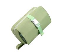 ZORESCOLEO Astuccio grande capiente per matite e penne, organizer per cancelleria, con cerniere, per scuola e ufficio, Verde, as the pic show