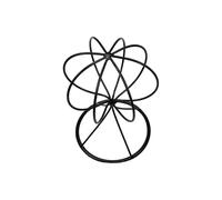 ZORESCOLEO Banchi di mostra robusti pratici del cappello e delle parrucche del ferro con i materiali e l'uso quotidiano della famiglia di stabilità