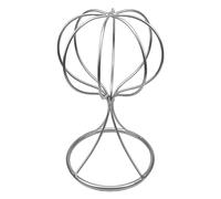 ZORESCOLEO Banchi di mostra robusti pratici del cappello e delle parrucche del ferro con i materiali e l'uso quotidiano della famiglia di stabilità