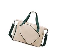 ZORESCOLEO Borsa ergonomica di grande capacità con scomparto per scarpe e separazione da asciutto bagnato per sport, palestra, viaggi, cachi, AS the pic show