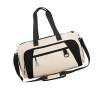 ZORESCOLEO Borsone da viaggio Borsa da viaggio Borsa da notte Allenamento Palestra Borse Toted per Donne Ragazze Borse a Tracolla Regali Resistente all'acqua, bianco, AS the pic show