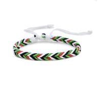 ZORESCOLEO Bracciale in tessuto mediorientale, comodo filo di cotone, gioiello etnico, accessorio per uomo e donna, come il pic show, cotone, as the pic show, Cotone