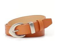 ZORESCOLEO Classica Donne Cintura 104 centimetri Lunghezza PU Leather Cintura In Vita Decoratoin Per L'usura di Tutti i Giorni Accessorio di Modo, A, as the pic show