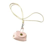 ZORESCOLEO Collana in pelle PU colorata con ciondolo per borsa per le donne con cinturino lungo ispirato alla primavera con tonalità dopamina, as the pic show, Pelle