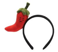 ZORESCOLEO Copricapo a tema vegetale con peperoncino/zenzero/design per festival evento festa di Halloween DressingUp accessori per la testa