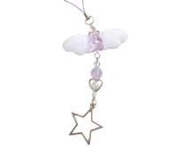 ZORESCOLEO Elegante ciondolo a forma di stella per telefono, accessorio alla moda per borsa e zaino per ragazze