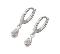 ZORESCOLEO Eleganti orecchini a perno a forma di goccia d'acqua con struttura in lega, ideali per migliorare l'eleganza in ufficio o per feste, as the pic show, Metallo