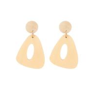 ZORESCOLEO Orecchini pendenti a forma di fiore geometrico, stile vintage, da spiaggia, per donne alla moda, gioielli per tutti i giorni, as the pic show, rafia