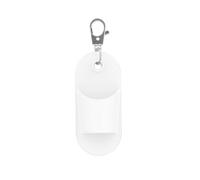 ZORESCOLEO Portachiavi in neoprene per le labbra, da donna, accessorio per trucco da viaggio, impermeabile, organizer per cosmetici, uso quotidiano e casual, bianco, as the pic show
