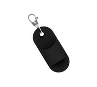 ZORESCOLEO Portachiavi in neoprene per le labbra, da donna, accessorio per trucco da viaggio, impermeabile, organizer per cosmetici, uso quotidiano e casual, Nero , as the pic show