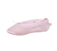 ZORESCOLEO Portamatite a forma di scarpa da balletto Borsa di immagazzinaggio della penna di grande capacità Caso cosmetico Contenitore, B