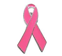 ZORESCOLEO Spille a nastro Distintivo Cancro al seno Assistenza sanitaria paziente Pin Donne Welfare Pubblico Distintivi Spille Spille, as the pic show, Metallo