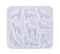 ZORESCOLEO Stampo per orecchini in resina epossidica per orecchini a forma di animale, stampi personalizzati in silicone per gli appassionati di artigianato