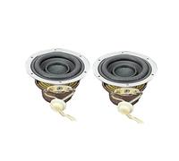 zorfar 2 pezzi 1,75 pollici altoparlante full range 5 W 4 Ohm tweeter midrange woofer altoparlanti bobina mobile a corsa lunga super dual fai da te