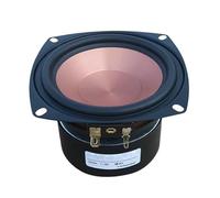 zorfar Altoparlante Hifi Mid Bass Woofer da 4 pollici 40W 4/8Ohm Altoparlante audio for bassi di fascia media 25 Core Altoparlante da scaffale for la casa fai da te 1 pezzo(1Pc 8Ohm Square)