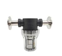 zorfar Home Wort Filter Tri Clamp Malt Filter Water Pipe Filter In Various Sizes 25.4mm 34mm 40mm 50.5mm 64mm(TC 40mm,100 mesh)