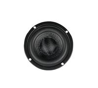 zorfar Unità altoparlante subwoofer da 50 W, 3 pollici, bassi profondi, altoparlante a bassa frequenza in fibra di vetro HIFI for home theater fai da te, 1 pezzo(8Ohm-1PC-BK)