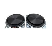 zorfar Woofer for bassi da 3 pollici, 12 Ohm, 20 W, corsa lunga, altoparlante super sottile CD, diaframma spazzolato, altoparlante Bluetooth for fai da te 2P