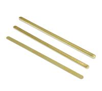 Zorfeter 3Pcs 72x2.8mm Chitarra Ottone Durevole Sella/Dado Regolazione Altezza Spessori Spessori di 0.5/1.0/2.0mm Strumento Liutaio