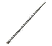 Zorlun 450mm 1 pcs Punte for trapano a croce for calcestruzzo estese for a percussione rotante for perforazione di pareti SDS PLUS 8mm-32mm BIT DRILL(10mm x 450mm)
