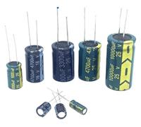 Zorlun Condensatore in alluminio ad alta frequenza e bassa 16V10000UF 2 pezzi