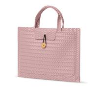 ZoRoll 15-16 Pollici Custodia Borsa, PU Pelle Borsa per Computer Notebook da 15"-16", Custodia per Laptop MacBook Pro 16" M5 M4 M3 M2 M1 Pro Max/15.6" Air, DELL Lenovo HP Sony Acer ASUS -(Rosa)