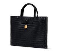 ZoRoll 15-16 Pollici Custodia Borsa, PU Pelle Borsa per Computer Notebook da 16", Custodia per Laptop MacBook Air Pro 13 M4 M3 M2 M1, DELL Lenovo HP Sony Acer ASUS -(Nero)