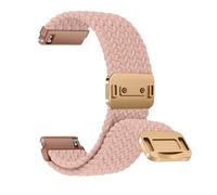 ZoRoll 20mm Nylon Cinturino per Amazfit Active 2/Active/GTS 4/4 Mini/3/2/2e/GTR/Bip 3/3 Pro, Magnetica Chiusura Regolabile Cinturini, Sportivo Ricambio per Garmin Vivoactive 6/5 - Rosa 85#