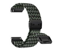 ZoRoll 20mm Nylon Cinturino per Amazfit Active 2/Active/GTS 4/4 Mini/3/2/2e/GTR/Bip 3/3 Pro, Magnetica Chiusura Regolabile Cinturini, Sportivo Ricambio per Garmin Vivoactive 6/5 - Verde29#