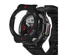 ZoRoll Cover Compatibile con Amazfit T-Rex 2, PC Custodia Rigida, Protezione Completa Anti-Graffio Facile da Installare Cover Compatibile con Amazfit T-Rex 2 - Nero#1