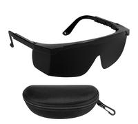 Zorplex Occhiali di Protezione IPL 190-2000nm, Occhiali di Sicurezza Laser con Lenti Scure per Protezione UV e Infrarossi, Ideali per Depilazione Laser, Terapia con Luce Rossa e Trattamenti Estetici