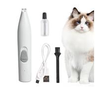 ZORQ Kit per la toelettatura dei gatti, tagliacapelli elettrico silenzioso per cani, rasoio portatile per Shiba Inu, chihuahua, gatti, Yorkshire Terrier, cani