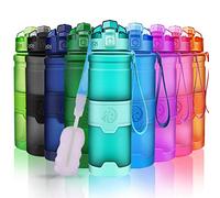 ZORRI Borraccia Sportiva BPA Free Tritan 400ml /14oz, 500ml/ 17oz, 700ml/ 24oz, 1l / 32oz - Bottiglia da Palestra Riutilizzabile Ideale da Corsa, Bici, Ciclismo, Scuola Bambini, Viaggi e Altro