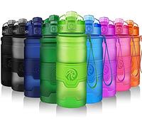ZORRI Bottiglia d'Acqua Sportiva Senza BPA Riutilizzabile Borraccia in plastica