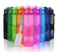 ZORRI Bottiglia d'Acqua Sportiva Senza BPA - Riutilizzabile Borraccia in plastica tritan 500ml/700ml/1000ml, Ideale Bottiglie per Bambini, Scuola, Ufficio, Bici, Calcio, Fitness, Yoga
