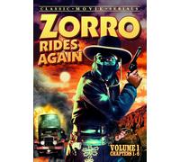 Zorro Rides Again, Volume 1 (Chapters 1-6) (DVD) John Carroll Noah Beery