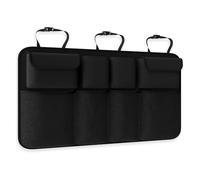 ZORTAXKFV Auto Organizer Bagagliaio per VW Golf GTI R R-Line GTD GTE MK7 MK7.5 MK VII, Borsa Portaoggetti Sedile Posteriore Pieghevole Sospeso Multi-Tasca Accessori Auto