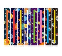 ZORTVUL 8 Pcs Segnalibri Per Bambini Regali Per Fine Festa Dislessia Overlay E Righelli Dislessia Ruler Reading Guide Ruler Righelli Colorati Per La Lettura Righelli Di Lettura Guidati(B)