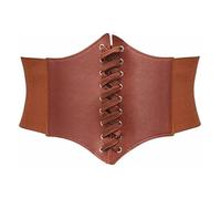 ZORTVUL Corsetto Donna Per Le Donne Pizzo In Vita Cintura Elastica Donna Con Fascia Larga Retrò Legata Ampia Legato Cintura Vespa Per Abbigliamento Costume Di Halloween