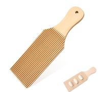 ZORTVUL Gnocchi Tavola Pasta Accessori Pasta Maker Mattarello Con Motivo Legno Di Faggio Naturale Pagaia Con Rotolo Garganelli Maccheroni Macchina Pasta Cavarola Rotolo Per Posate Pasta Italia