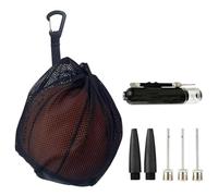 ZORTVUL Wilson Borsa Per Palloni, Pompa Dell'Aria, Borsa Da Basket Con Cavo, Zaino Per Palla Portatile, Borsa Da Basket Basketball Mains Borse, Ball Sack, Accessori Per Palla Portatile Da Tennis