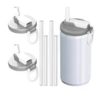 ZORVYN 2 PCS Tappi per Lattine con Cannuccia Soda, Coperture per Lattine in Silicone Riutilizzabili e Antigoccia, Tappo per Lattine Bibite Aperte