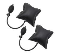 ZORVYN 2 Pezzi Cuscino di Montaggio, Cuscino ad Aria, Sollevatore ad Aria, Kit Pompa ad Aria a Cuneo, Solleva Porte, Sollevatore Auto, Cunei per Mobili e Auto