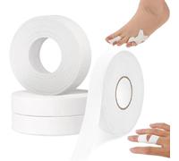 ZORVYN 4 rotoli di nastro per dita da arrampicata, 1,25 cm × 10 m (bianco)