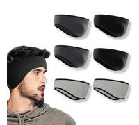ZORVYN 6 Pezzi Fascia Invernale Sportiva Unisex, Paraorecchie Termica per Uomo e Donna, Copri Orecchie in Fleece Caldo e Antivento, Perfetta per Corsa, Escursioni, Jogging e Ciclismo